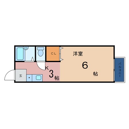 パティオ新森の物件間取画像